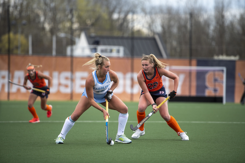 No. 11 Syracuse allows 4 goals on 7 shots in overtime loss to No. 1 North Carolina