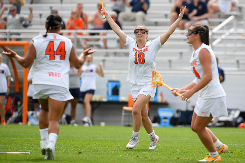 Meaghan Tyrrell records 5 goals, 3 assists in 21-13 Final Four win