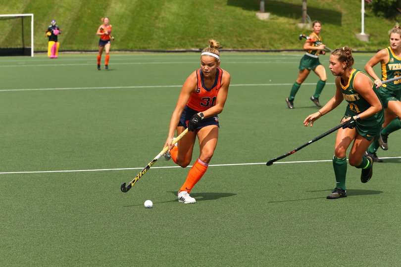 Syracuse outshoots Vermont 27-1 in 6-0 victory