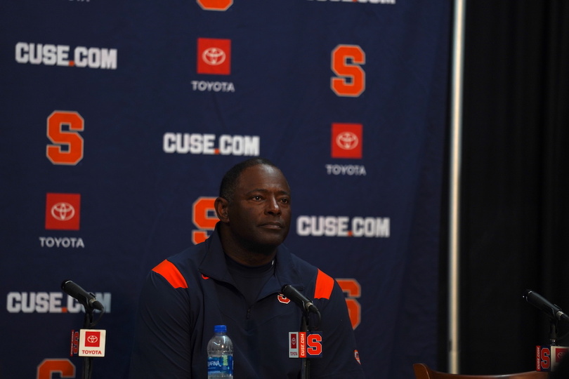 Dino Babers talks player injuries, starting quarterback ahead of Liberty game