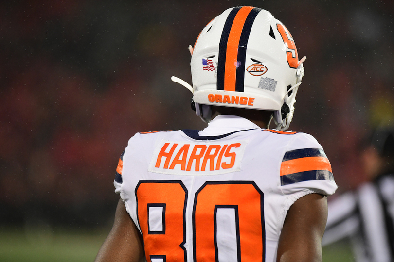 Syracuse’s No. 1 receiver Taj Harris enters transfer portal