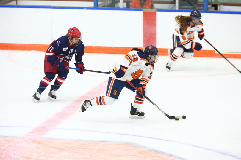 Syracuse overwhelmed by No. 3 Colgate’s offensive pressure in 7-1 loss