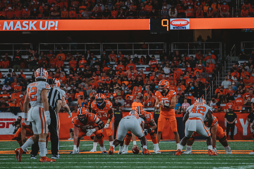 The next day: After weeks of rushing success, SU threw a season-high 37 times