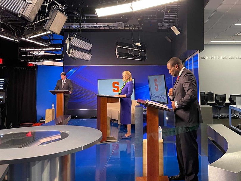 Syracuse mayoral candidates debate policing, affordable housing