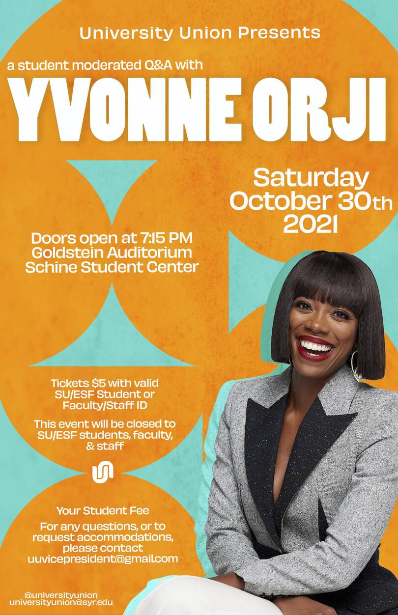 University Union to hold Q&#038;A featuring &#8216;Insecure&#8217; star Yvonne Orji Saturday