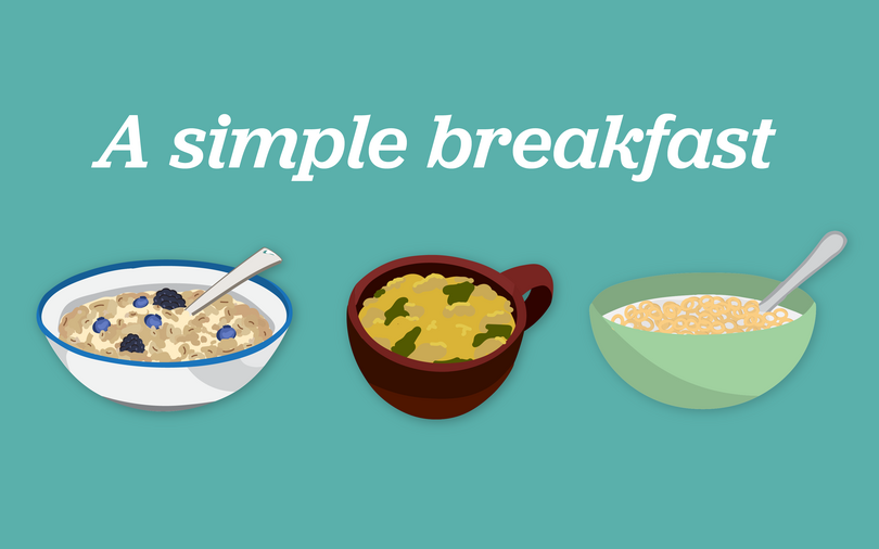 Tired of dining hall breakfast? Here are 3 healthy recipes to make in your dorm