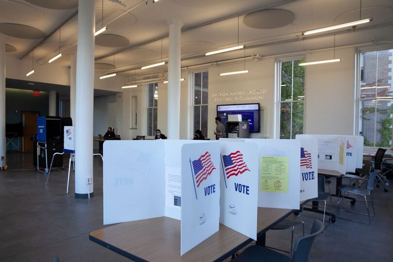 Onondaga County voters discuss priorities for mayoral election at polling sites