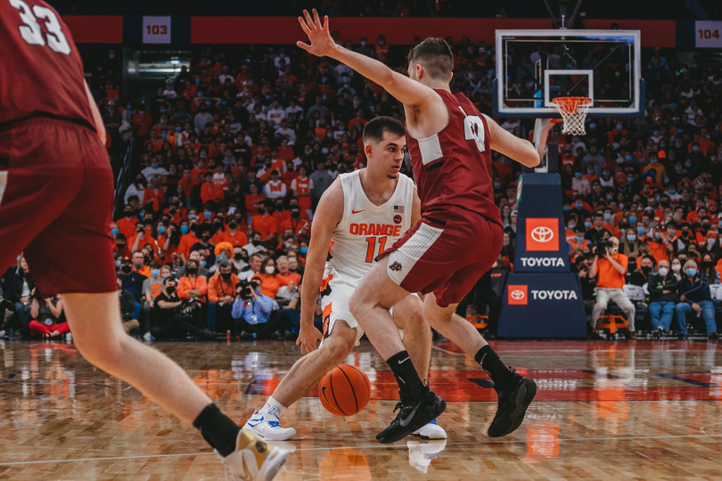 Joe Girard III paces SU with 20 points in season-opening win over Lafayette