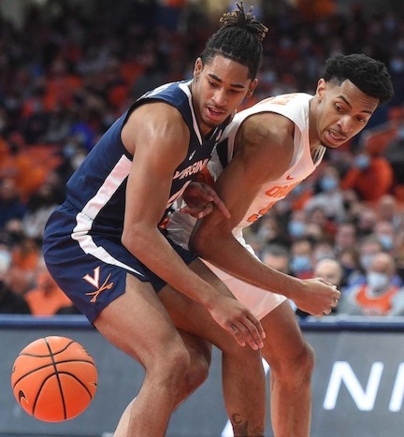 Season-high 18 offensive rebounds kept Syracuse close in 5-point loss to UVA