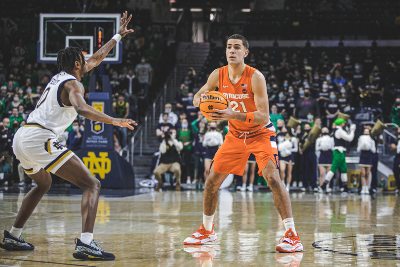 Observations from SU vs. Notre Dame: ND&#8217;s rebounding outweighs Buddy&#8217;s improvements