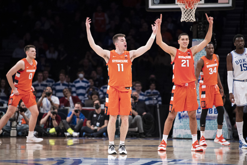 Jimmy Boeheim, Joe Girard III electrify SU’s offense without Buddy Boeheim