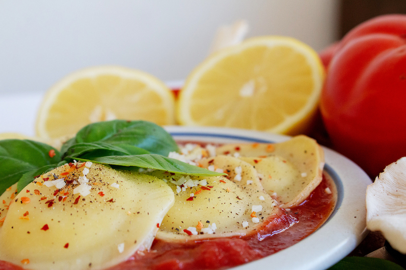 Wrap up World Pasta Month with this tasty take on ravioli