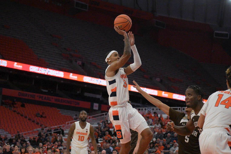 Observations from SU’s win vs. Lehigh: Edwards succeeds down low, Mintz shows out