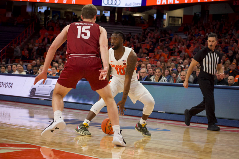 Colgate’s 3-point shooting torches Syracuse defense for 2nd straight year