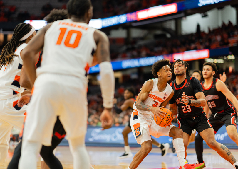 Observations from SU’s win over Northeastern: Mintz mayhem, Girard from deep