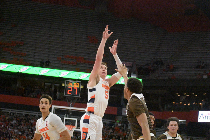 Observations from Syracuse’s 73-72 loss: Judah Mintz ejection, Justin Taylor emerges