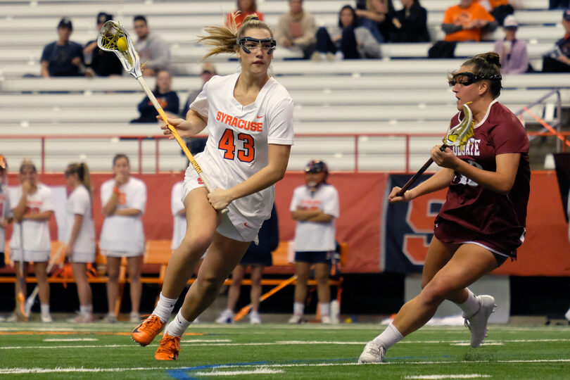 BACK IN ACTION: Despite an ACL tear, Sierra Cockerille is still a tough, team-centric midfielder