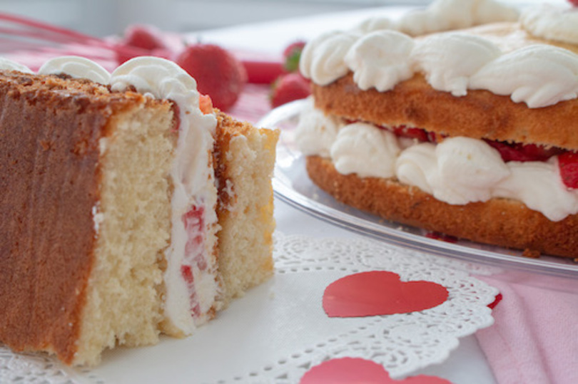 Sweeten your Valentine’s Day with a slice of (or an entire) strawberry shortcake