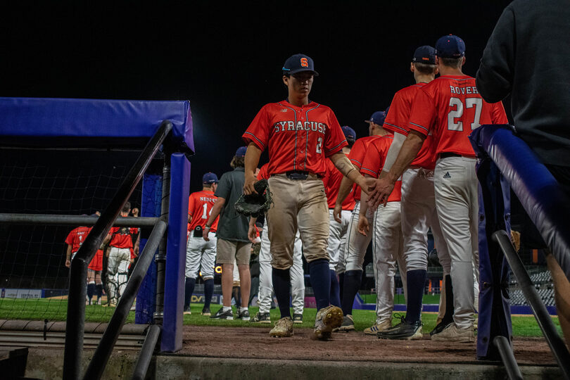 SU club baseball remains atop division standings as the season winds down